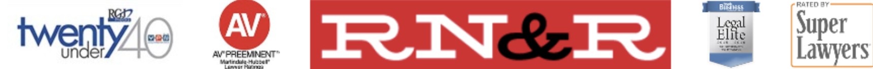Twenty Under 40, AV Preeminent, RN&R, Legal Elite, Super Lawyers